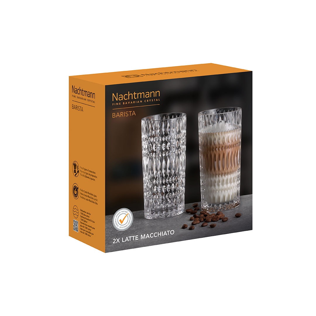 Nachtmann Barista Ethno Latte Macchiato Set of 2