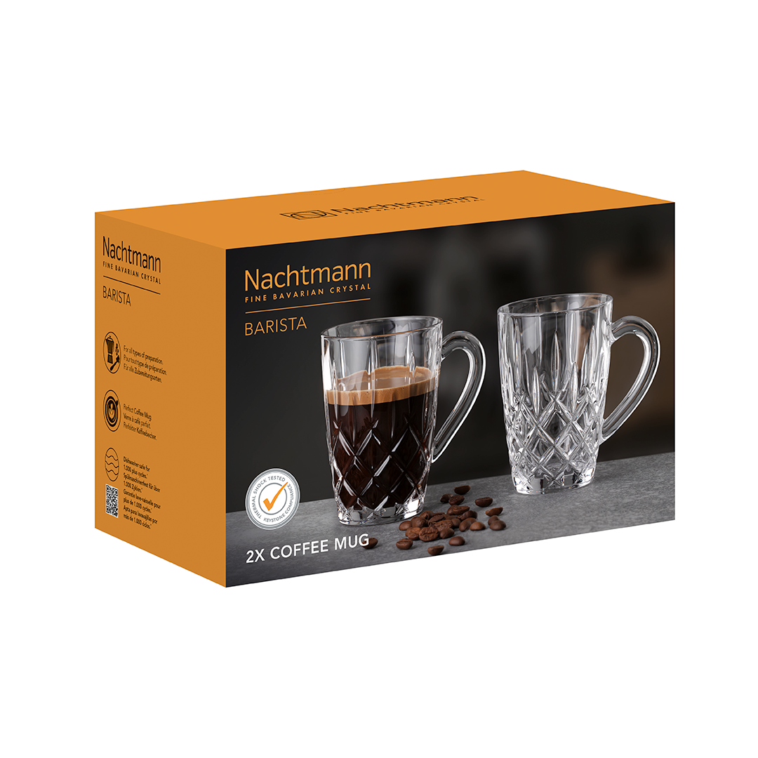 Nachtmann Barista Noblesse Coffee Mug Set of 2