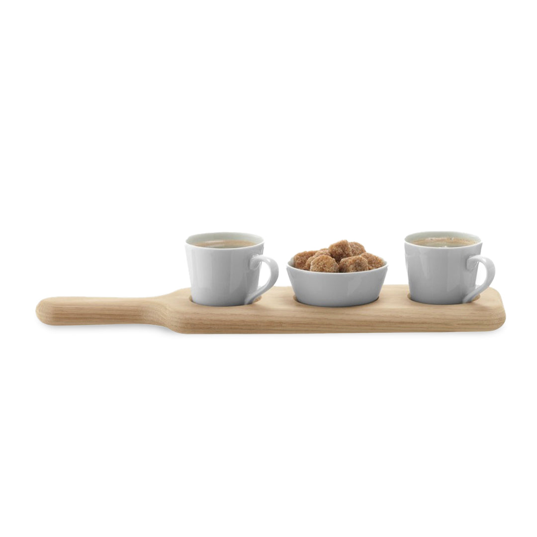 LSA Paddle Duo Espresso Set & Oak Paddle