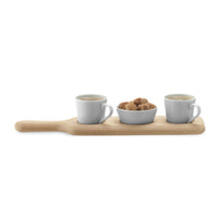 LSA Paddle Duo Espresso Set & Oak Paddle