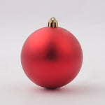 Great Home Matte Christmas Balls Red