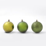 Great Home Christmas Balls Emerald Green x12