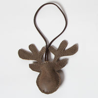 Deer Ornament Faux Leather Collection