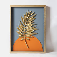 Quadro Gold Leaves