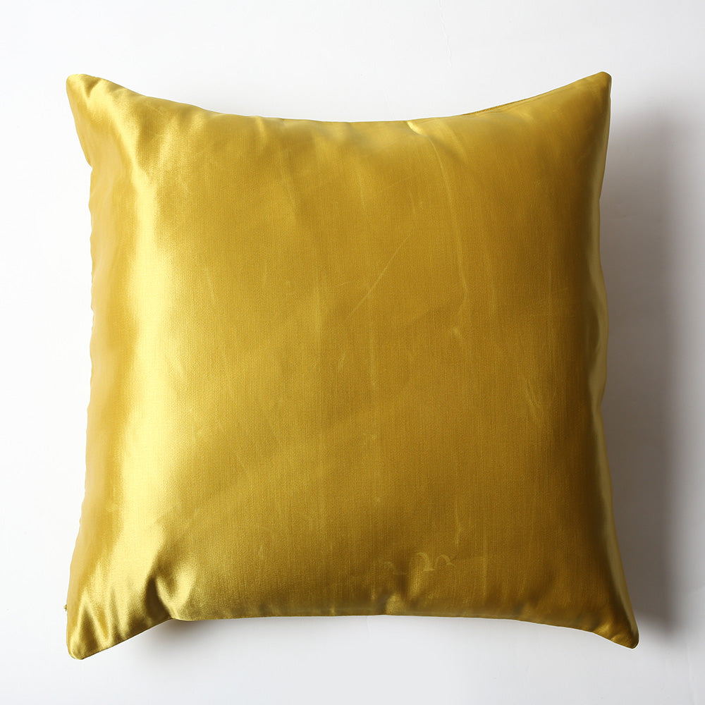 Telas De Mercato Coupelle Moutarde Cushion Cover