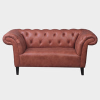 Living Room Baxter Seater Sofa Brown 2 Seater (4781719289935)