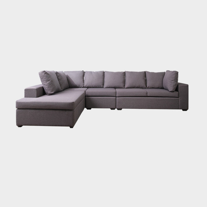 Living Room Cephas Sectional Sofa Gray Sectional (4781710147663)