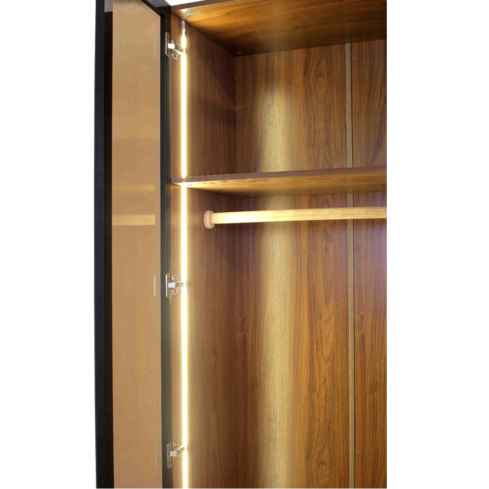 Tia II Swing Glass Door Wardrobe (7586224308465)